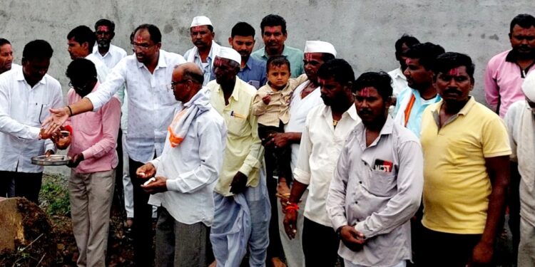 शिवाजीराव मुटकुळे यांचा मतदारसंघात विकास दौरा